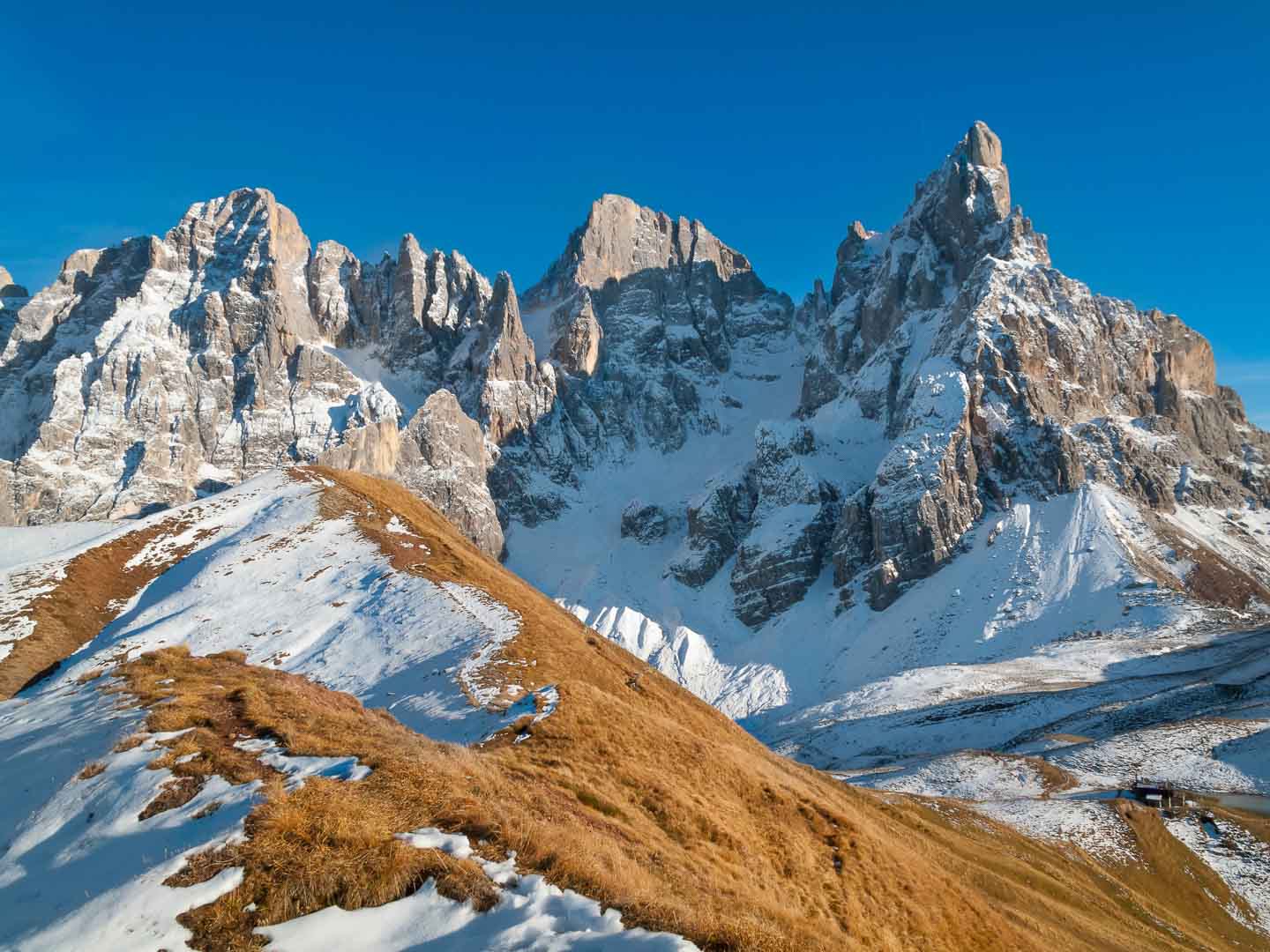 Landscape of Pale San Martino, Trentino, Dolomites, Italy